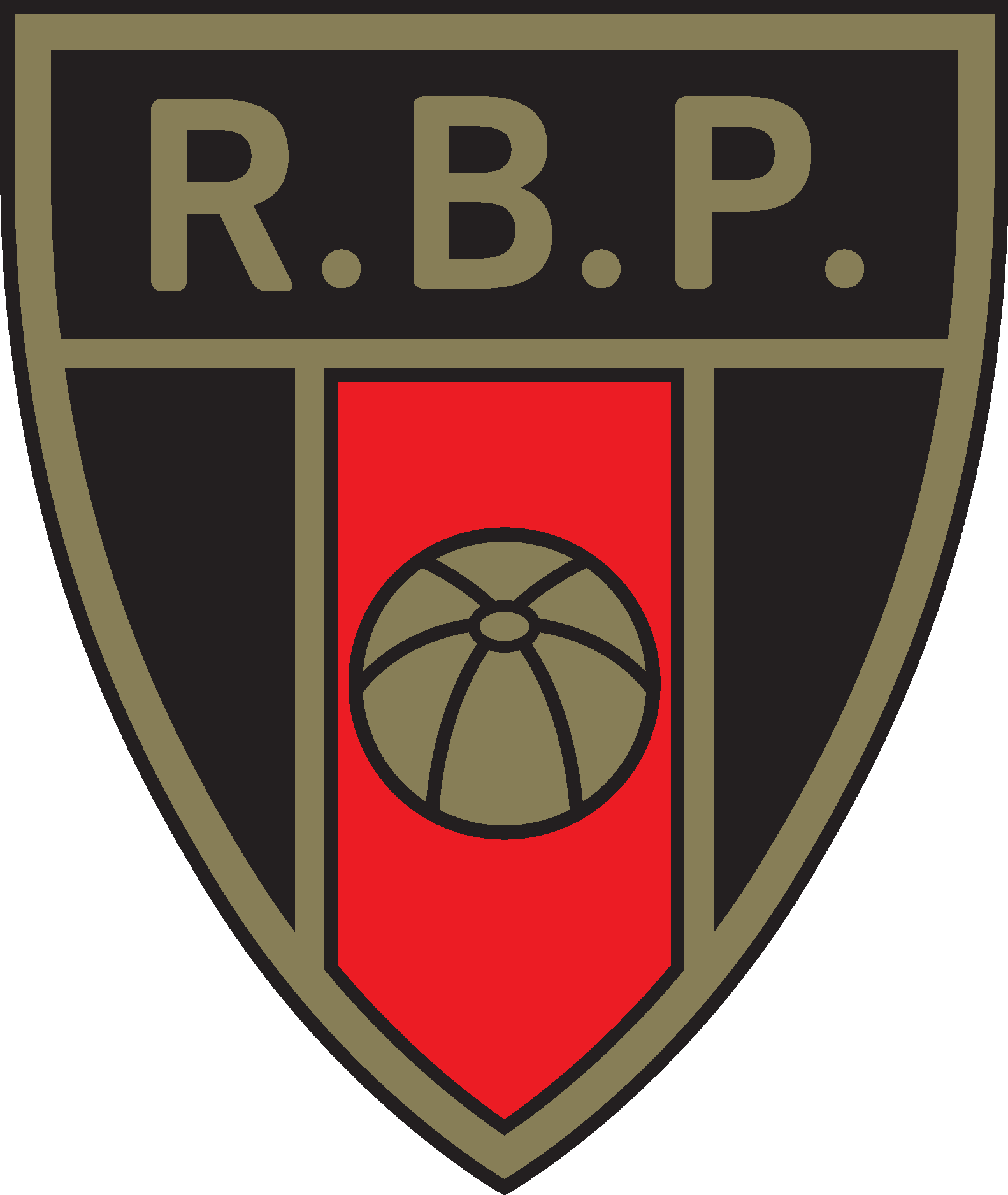 Red Black Pfaffenthal Logo Vector Logo